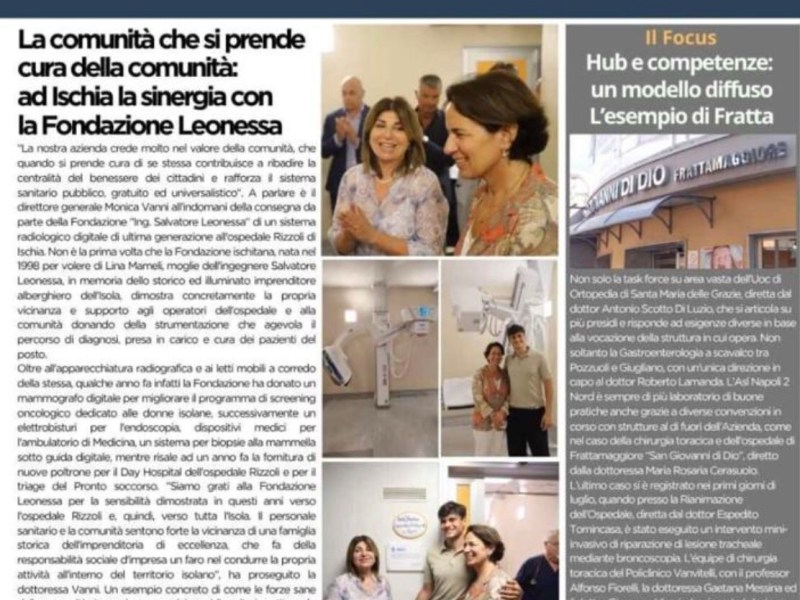 La chirurgia toracica itinerante del Policlinico Vanvitelli continua il suo cammino: intervento di riparazione tracheale con tecnica mini-invasiva endoscopica presso l’Ospedale di Frattamaggiore&nbsp;